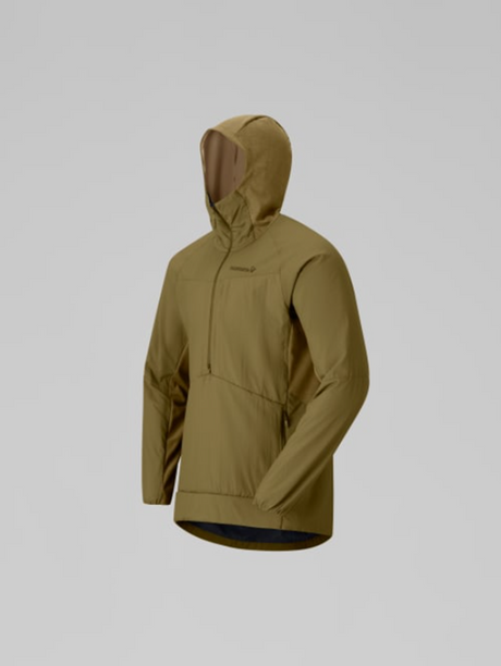 Norrona More Octa Zip Hoodie Dark Olive