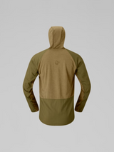Norrona More Octa Zip Hoodie Dark Olive