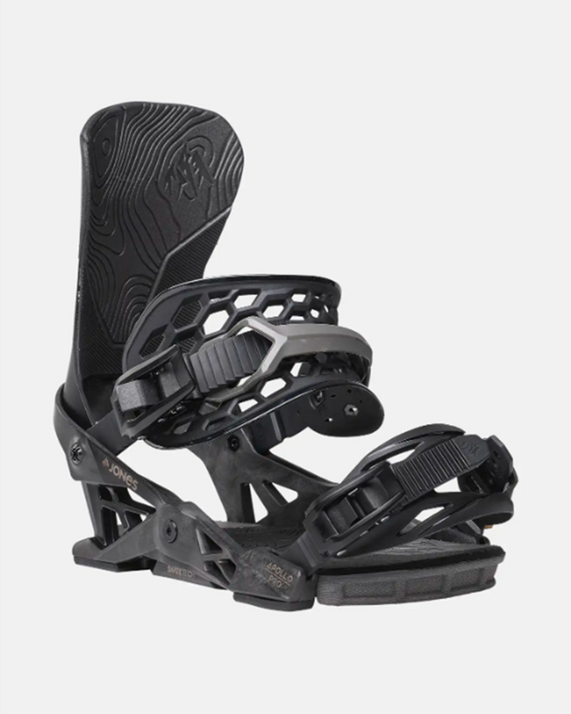 Jones Apollo Pro Snowboard Bindings 2026 Black Large