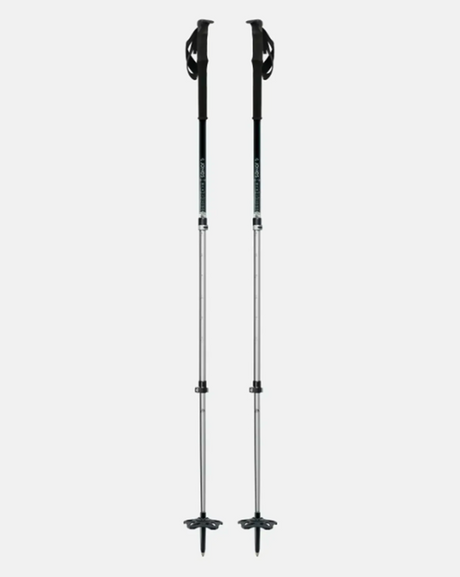 Jones Flip Lock Talon Split Poles Silver 105-135