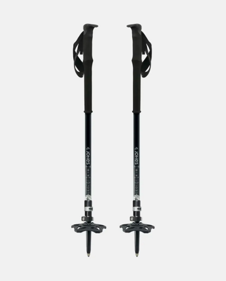 Jones Flip Lock Talon Split Poles Silver 105-135