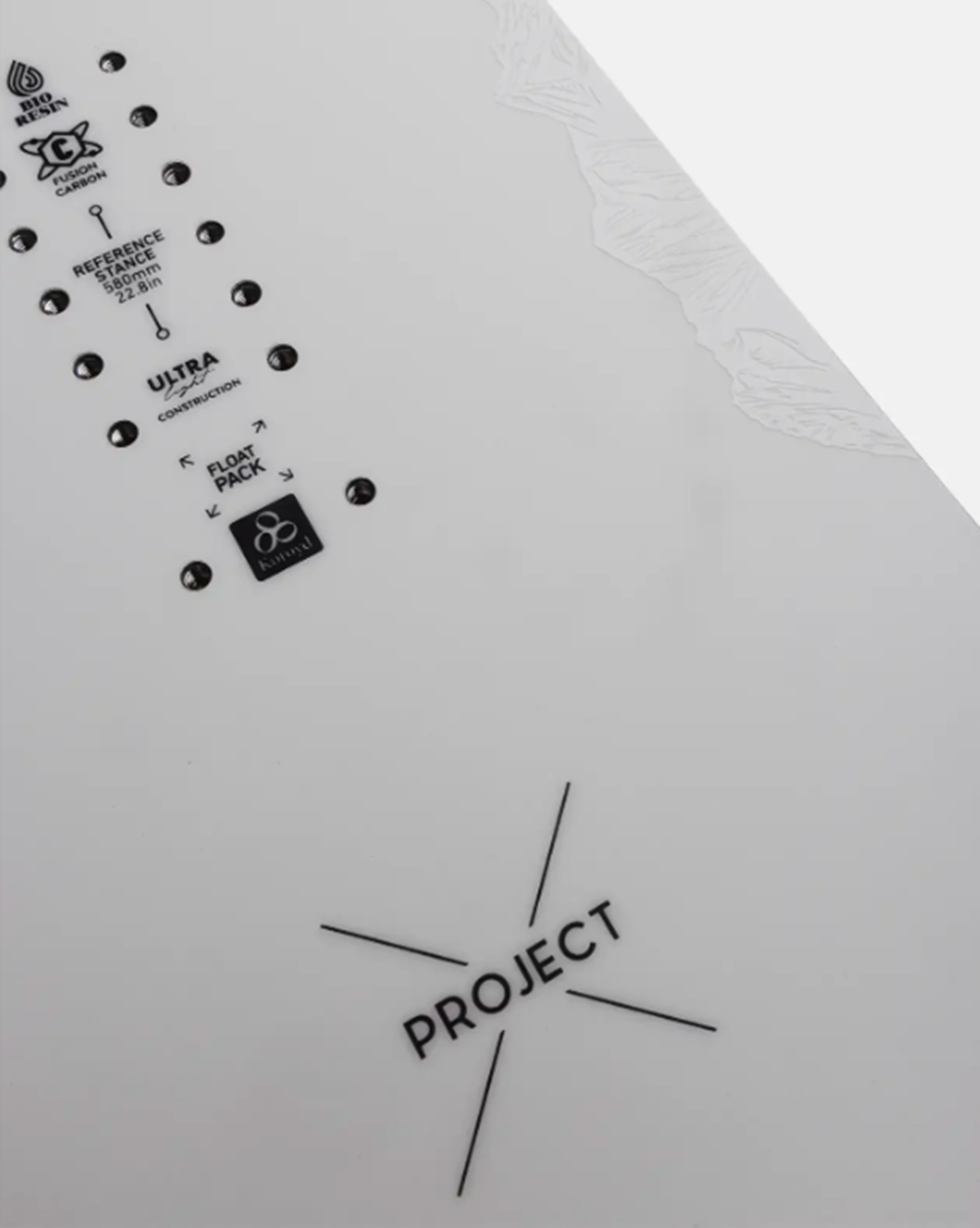 Jones Ultralight Project X Snowboard 2627 White 159