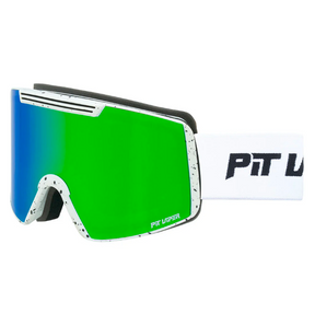 Pit Viper Backslap Snow Goggles Miami Nights Blue Green Large