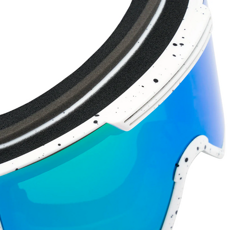 Pit Viper Backslap Snow Goggles Miami Nights Blue Green Large