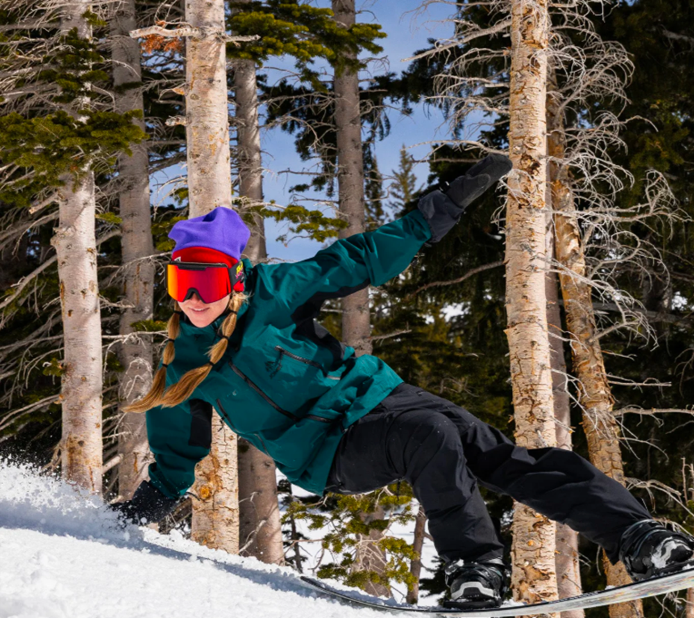 Pit Viper Backslap Snow Goggles Power Surge Red Small