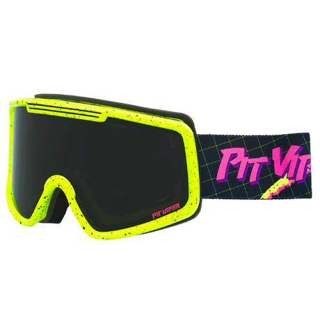 Pit Viper French Fry Snow Goggles Surge Matrix Smoke Large