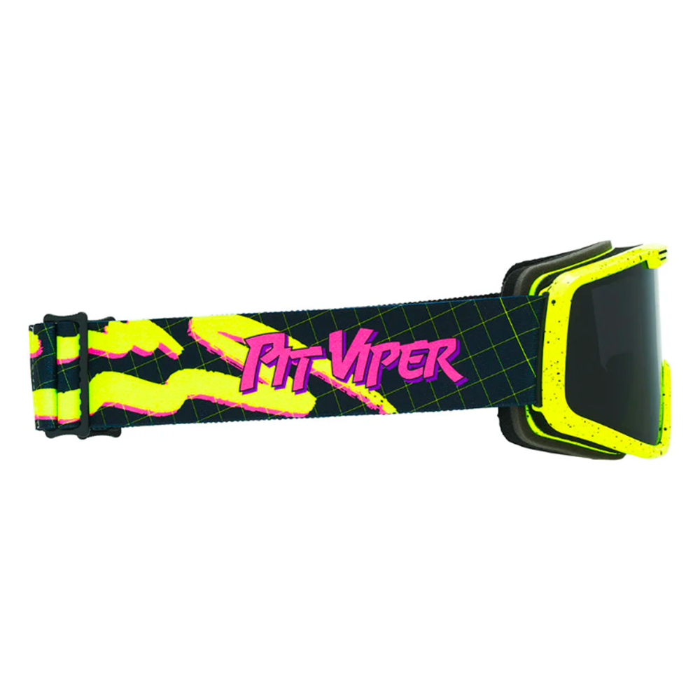 Pit Viper French Fry Snow Goggles Surge Matrix Smoke Large