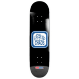 411 Chaos EX7 Skateboard Deck Black 9