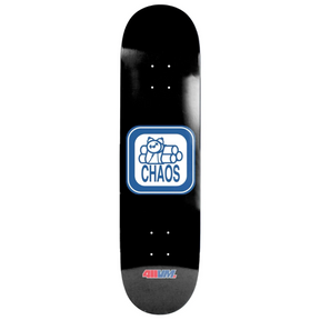 411 Chaos EX7 Skateboard Deck Black 9