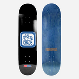 411 Chaos EX7 Skateboard Deck Black 9