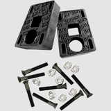 Slappy Big Block Kit Riser Hardware Combo Black 3/4"
