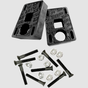 Slappy Big Block Kit Riser Hardware Combo Black 3/4"