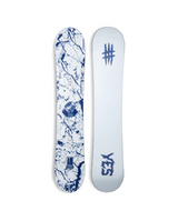 Yes AirMaster XTRM Fridge 3D Snowboard 2026 White Blue 153
