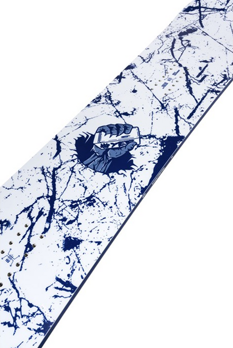 Yes AirMaster XTRM Fridge 3D Snowboard 2026 White Blue 159