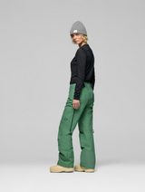 Norrona Lofoten GoreTex Womens Insulated Snow Pants Jungle Green
