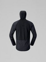 Norrona More Octa ZipHood Jacket Mens Caviar Black