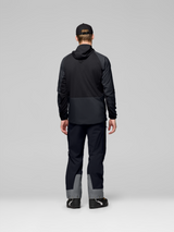 Norrona More Octa ZipHood Jacket Mens Caviar Black