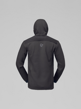 Norrona Trollveggen Warm3 Hooded Fleece Jacket Mens Phantom Grey