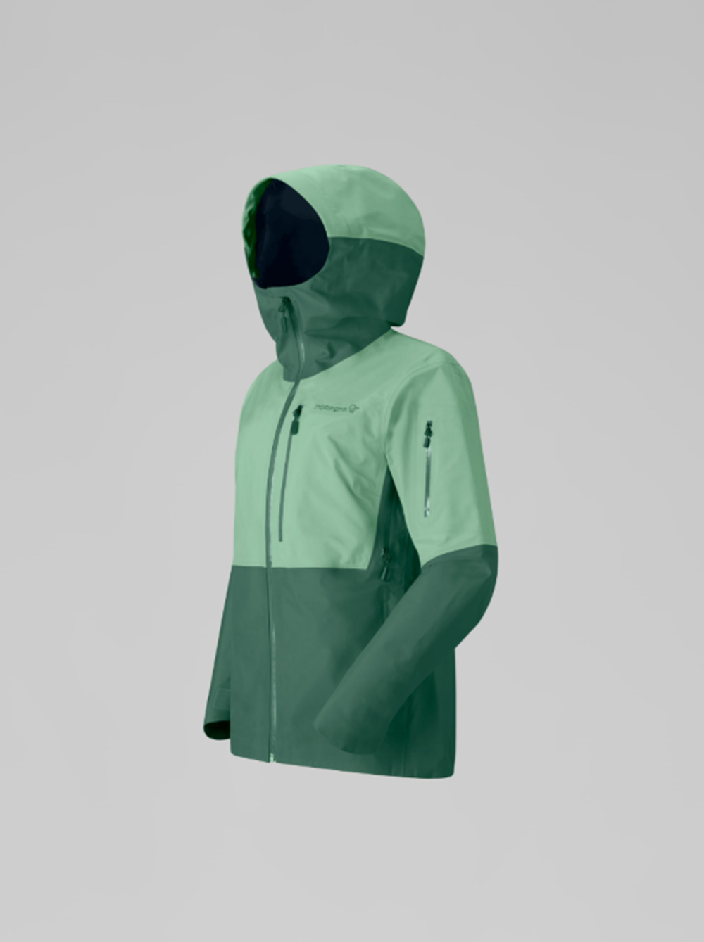 Norrona Lofoten GoreTex Womens Snow Jacket Dark Ivy