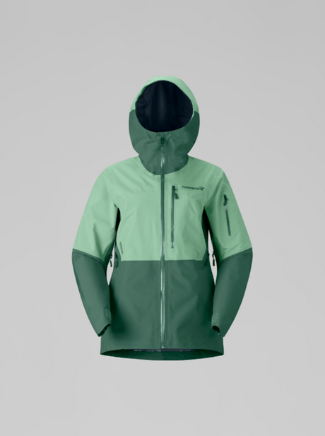 Norrona Lofoten GoreTex Womens Snow Jacket Dark Ivy