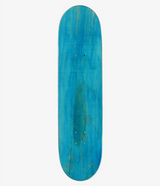 Sour Isaksson Art Skateboard Deck White Green 8.25 wb 14.2