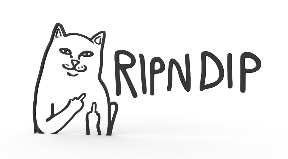 RipnDip Charanerm SS Tshirt Charcoal Small