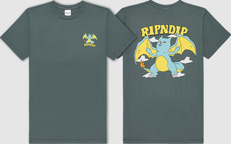 RipnDip Charanerm SS Tshirt Charcoal Small