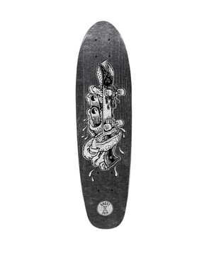 Ghostship Shredder Ltd Skateboard Deck Grey 7xx26