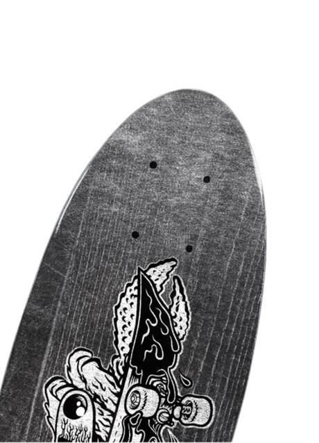 Ghostship Shredder Ltd Skateboard Deck Grey 7xx26