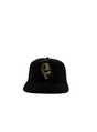 Ghostship Skull Map Hat Vintage Black Snapback