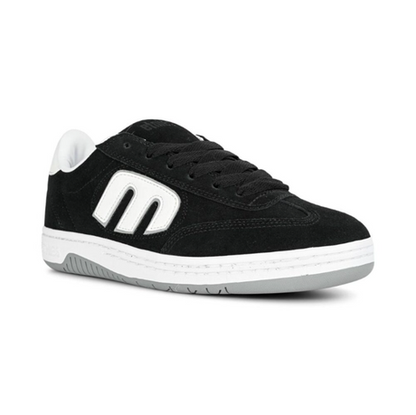 Etnies Lowcut Skate Shoes Black White 12