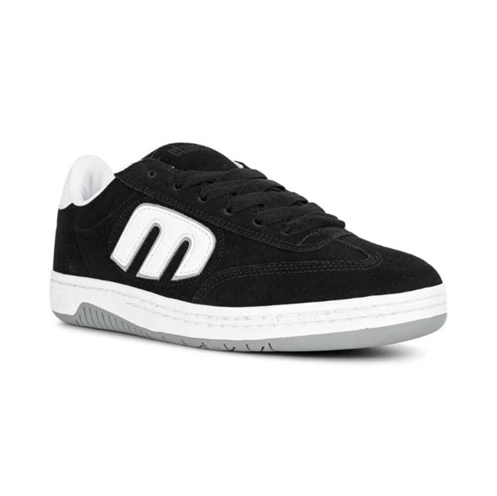Etnies Lowcut Skate Shoes Black White