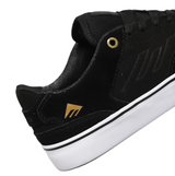 Emerica Vulc Low Core Skate Shoes Black Gold White