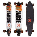 Sector 9 Highline Helix Skateboard Complete White 8x34.5