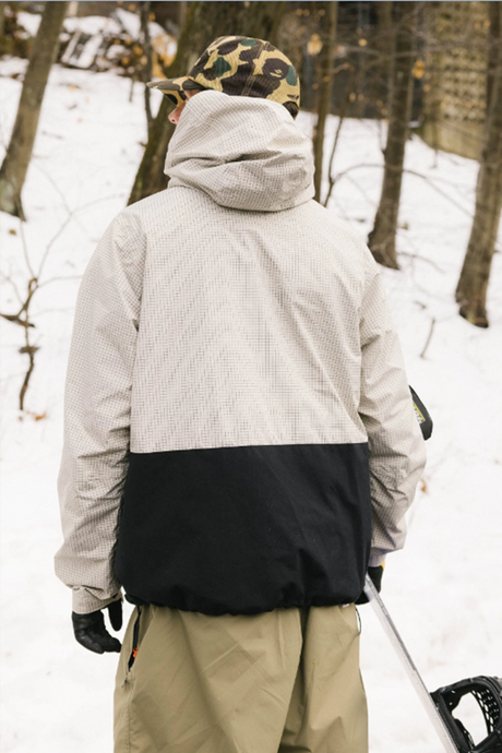 686 Ghost 2.5L Anorak Jacket Mens Limestone Ripstop