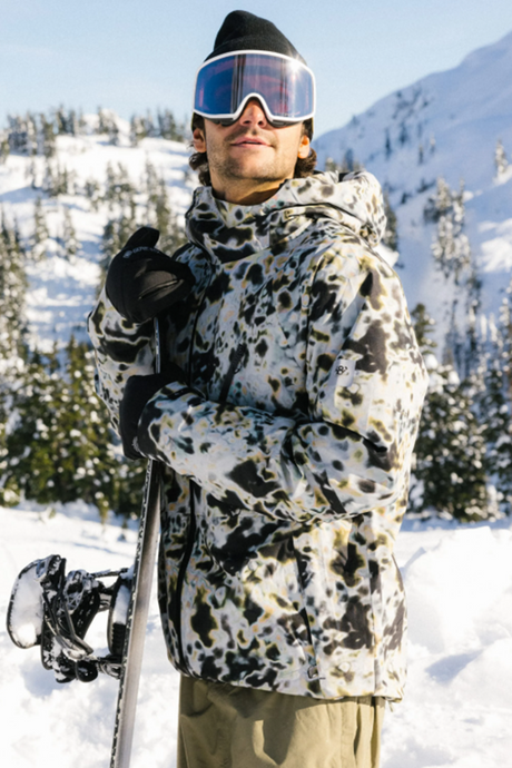 686 Hydra Thermagraph Jacket Mens Artic Tundra Prnt M
