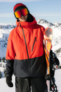 686 Hydra Thermagraph Jacket Mens True Red Color Block