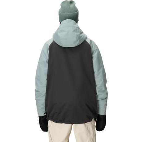 686 Geo Insulated Jacket Mens Dusty Marine Color Bock