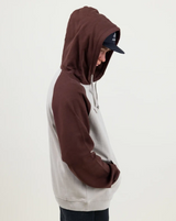 Jones Truckee Hoodie Organic Smoke Grey Print