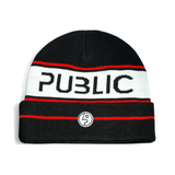 Public Retro Beanie Black One Size