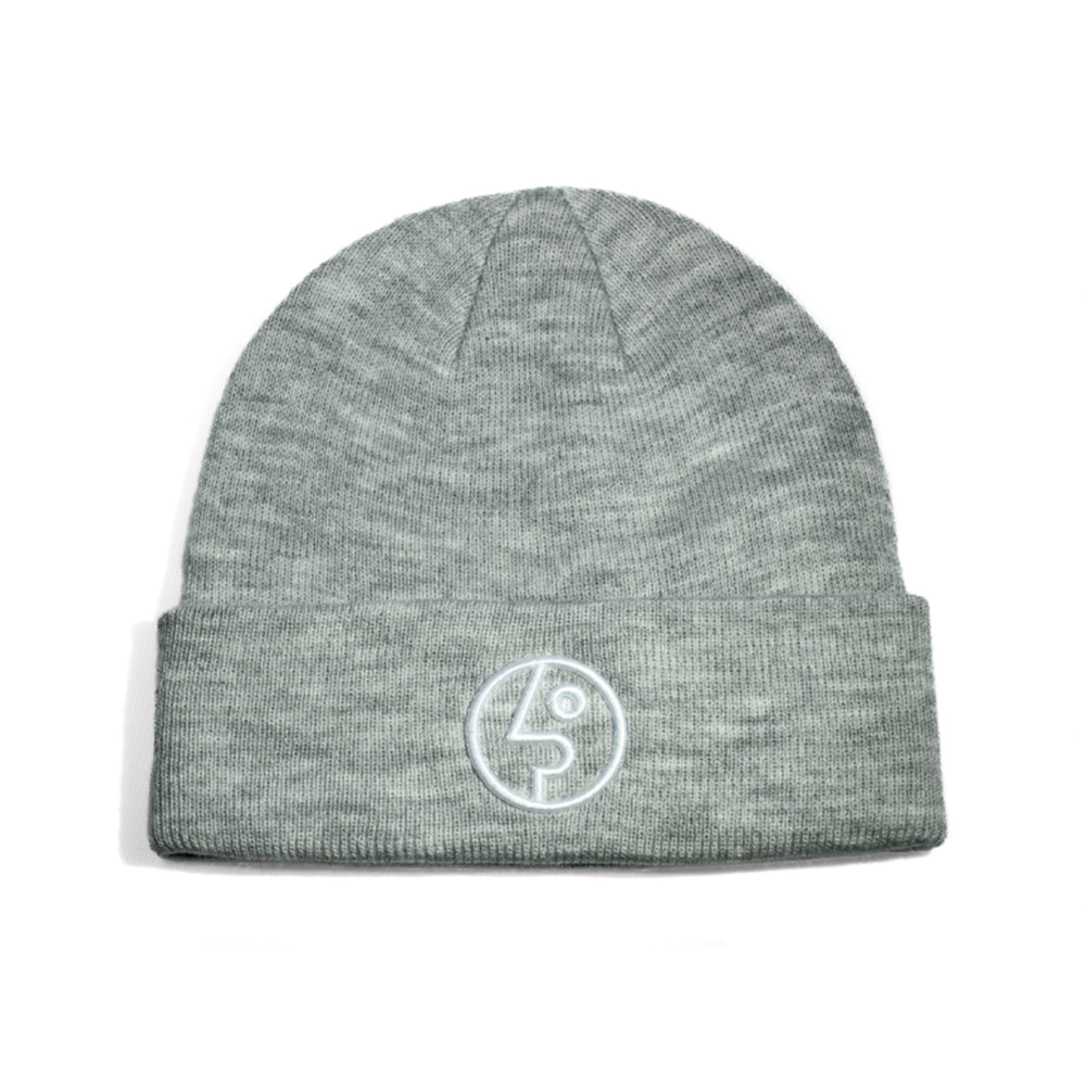 Public Face Logo Beanie Grey One Size