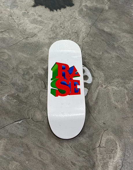 RYSE Love Park Logo Fingerboard White 32mm MidGuard OG