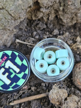 PipSqueak F1 Fingerboard Wheels Yella 8.1mm