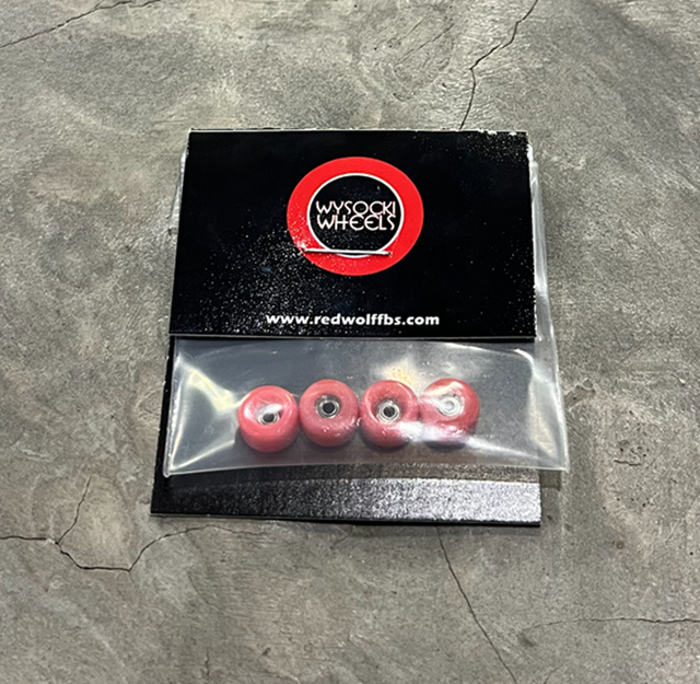 Wysocki Conical Fingerboard Wheels Coral 8.1mm