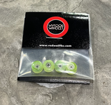 Wysocki Conical Fingerboard Wheels Clear Yellow 8.1mm