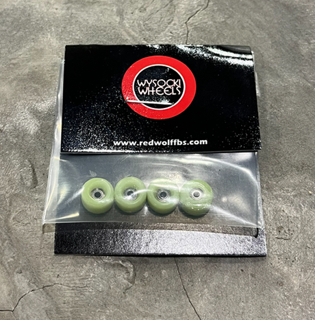 Wysocki Conical Fingerboard Wheels Creamy 8.1mm