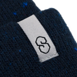 Souvenir Speckled Cuff Beanie Navy One Size
