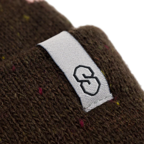Souvenir Speckled Cuff Beanie Chocolate One Size
