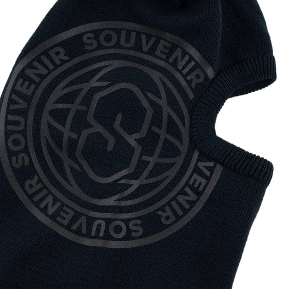 Souvenir Printed Burgular Mask Black One Size