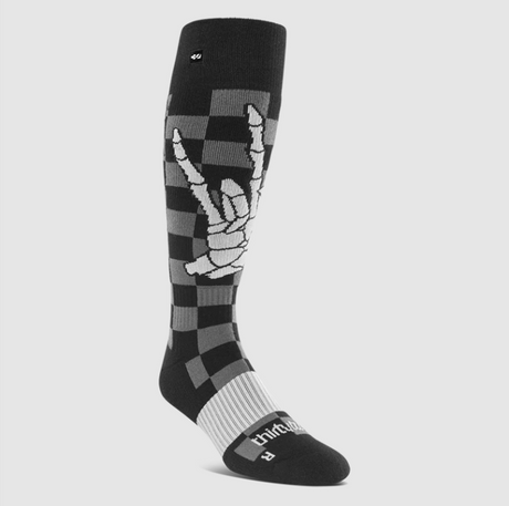 ThirtyTwo Slush Snow Socks Black White S/M 5-9